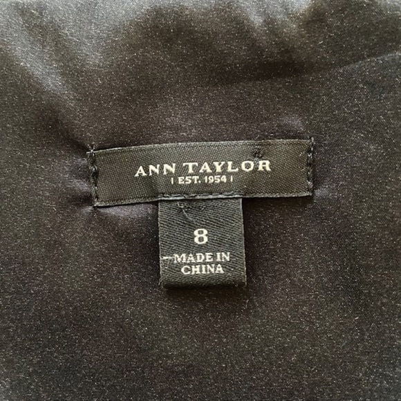 Ann Taylor Organic Print Silk Dress - Picture 2 of 5